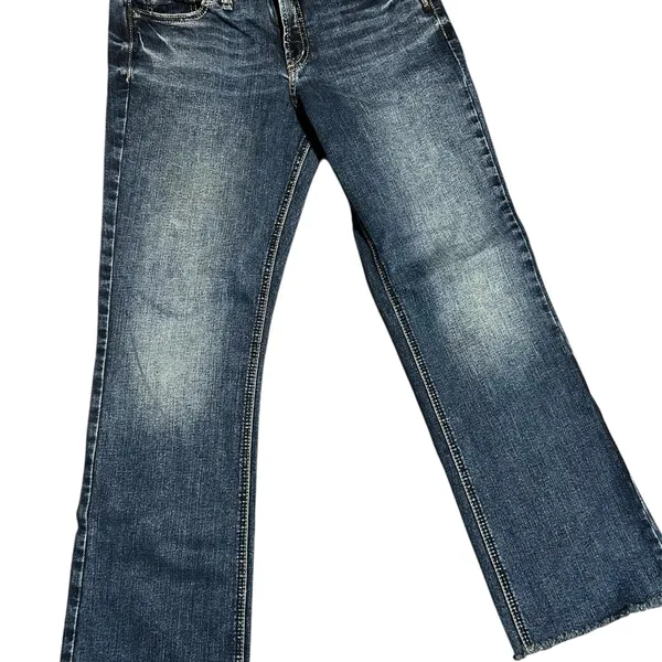 Silver Jeans Women's Slim Boot Blue Denim - Image 2