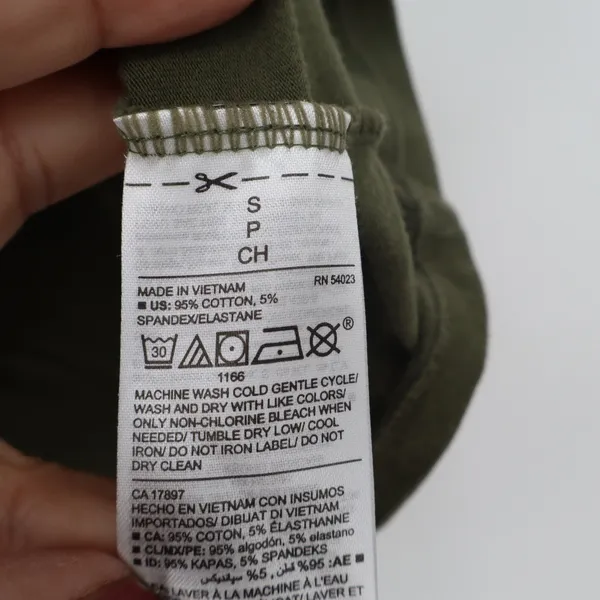 Old Navy Cami Womens S First-Layer Olive Green Adjustable Strap Excellent - Image 3