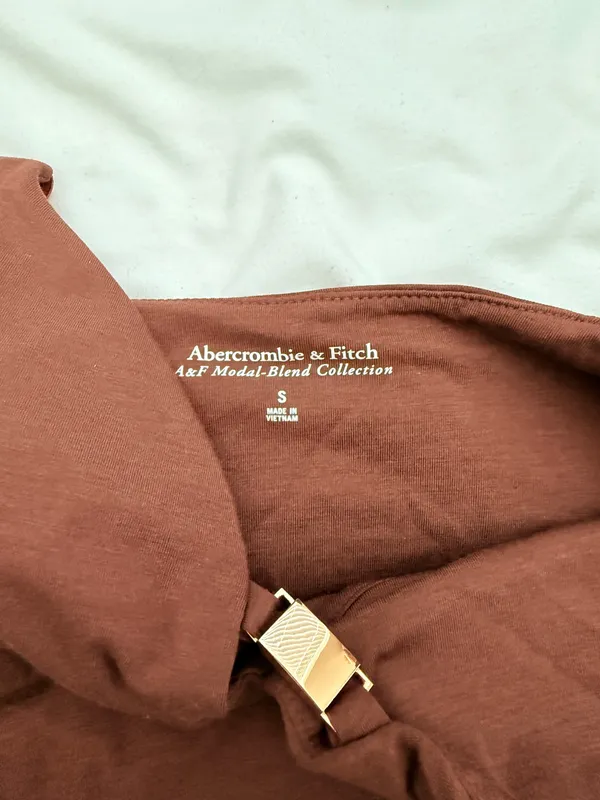 Abercrombie Bra Free Body Suit Brown - Image 3