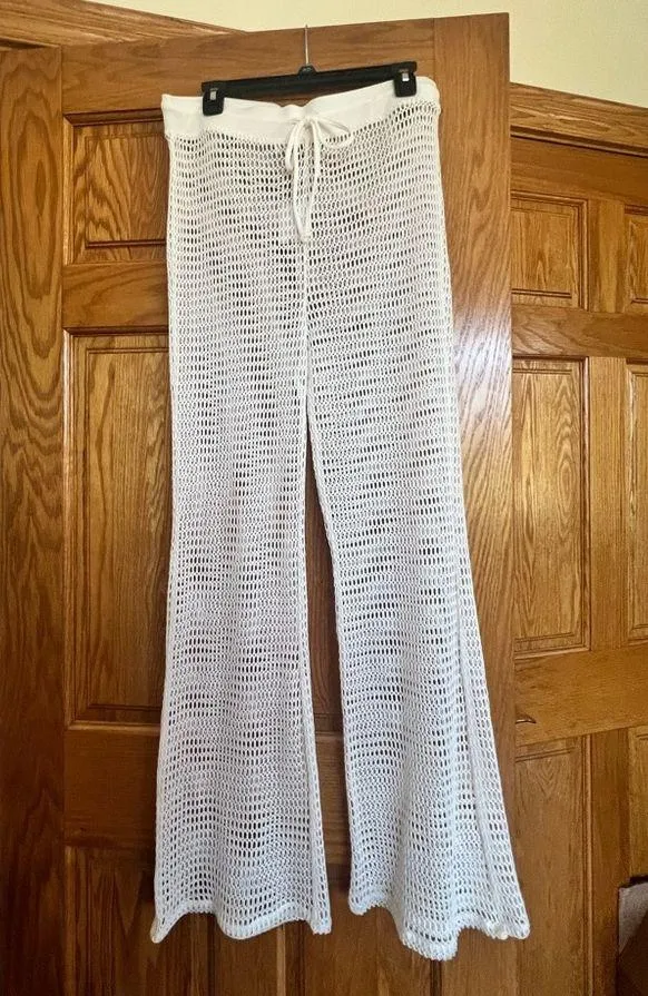 Shade & Shore - Crochet Cover Up Beach/Summer Pants - Image 3