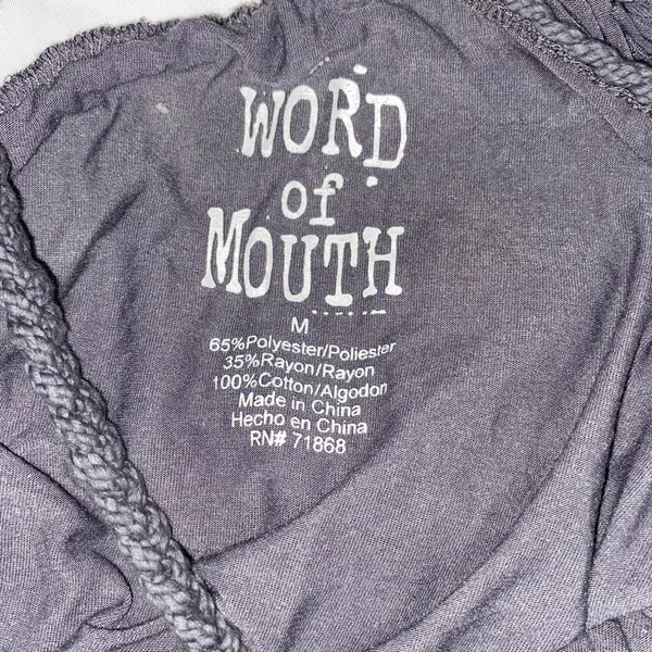 Word Of Mouth Womens Top - Image 3