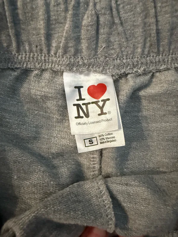 I❤️NY Booty Shorts! Gray - Image 3