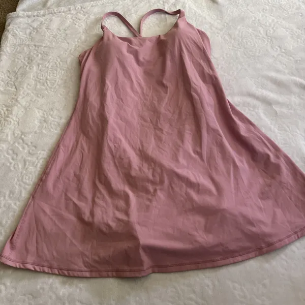 Halara Women's Active Dress with Built In Bra, Size L - Image 4