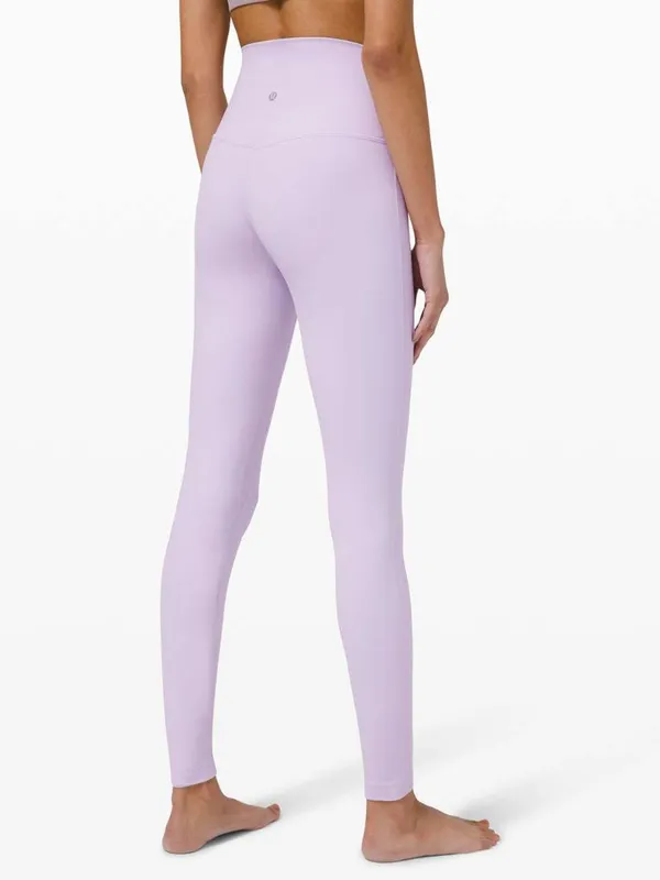 Lululemon Align High Rise Pant 28" Lavender Dew Size 12 - Image 4