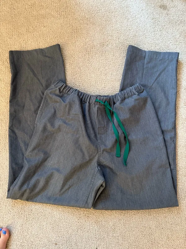 FIGS Grey Scrub Pants - Image 3