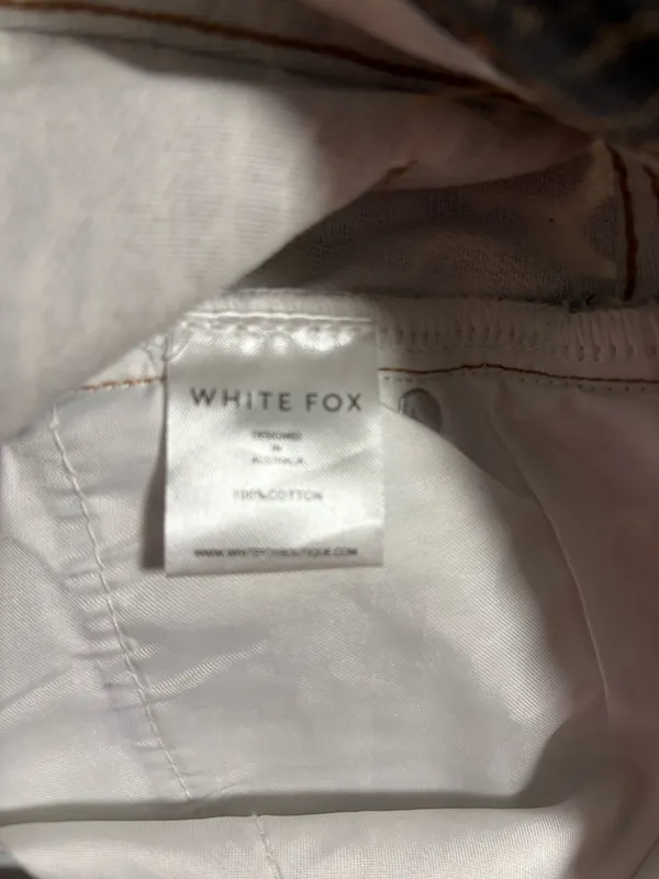 White Fox leopard jeans - Image 6