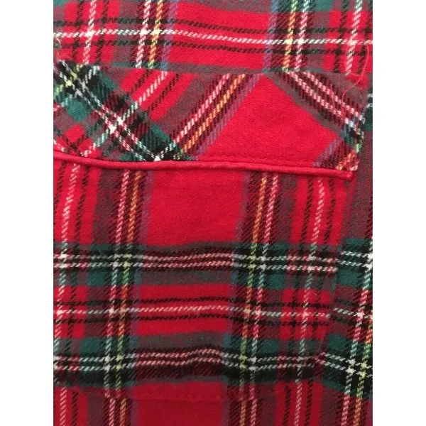 2 Piece Family PJs Macys Women's Flannel Pajama Lounge Set Size Small - Image 5