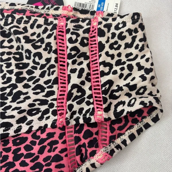 No Boundaries 3X Leopard Print Bikini Bottoms - Image 5