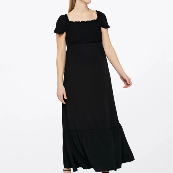 Stitch Fix Kaileigh Malia Maternity Ruffle Sleeve Dress size‎ Small NWT - Image 3
