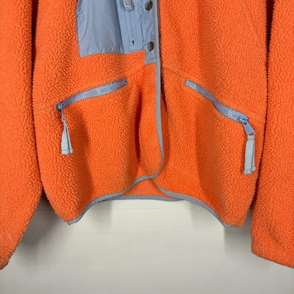 FLAW Free People Rocky Ridge Fleece Jacket Size XS - Image 4