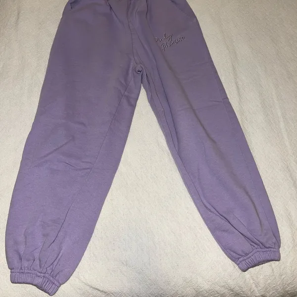 Streetwear Society Purple Sweatpants - Image 3