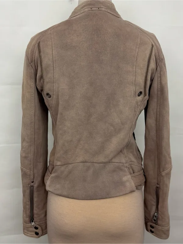 Free People Ride By Knit Moto Jacket Size Med MSRP: $148 - Image 4