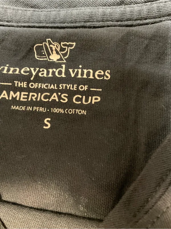 Vineyard Vines America's Cup 2016 NYC 2017 Bermuda Blue T Shirt Women Sz S - Image 2