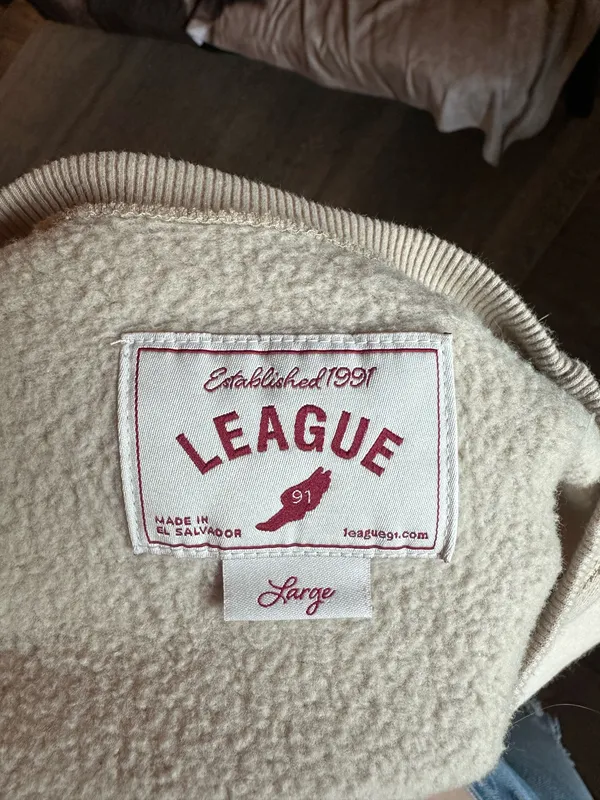 Syracuse Cropped Crewneck Tan Size L - Image 2