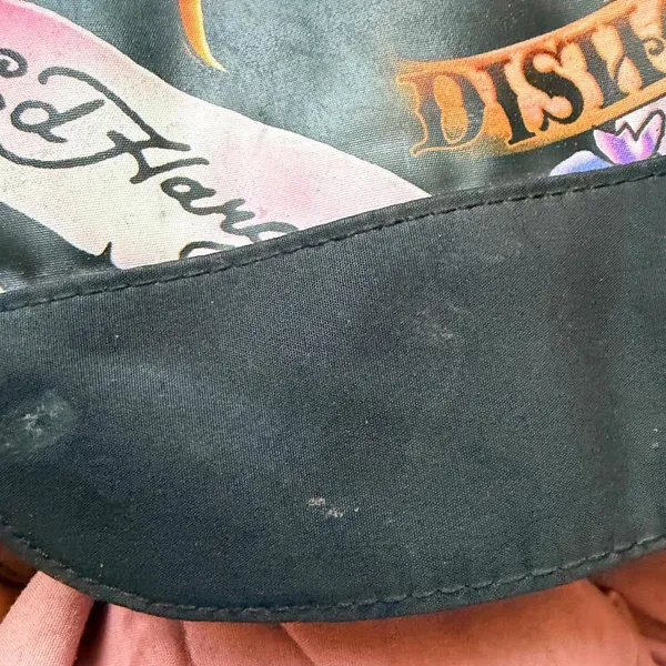 Y2K Ed Hardy Gothic Grunge School Book Laptop Messenger crossbody Bag Purse Tattoo Skull Graphic Dark Academia Preppy Vintage 2000s - Image 8