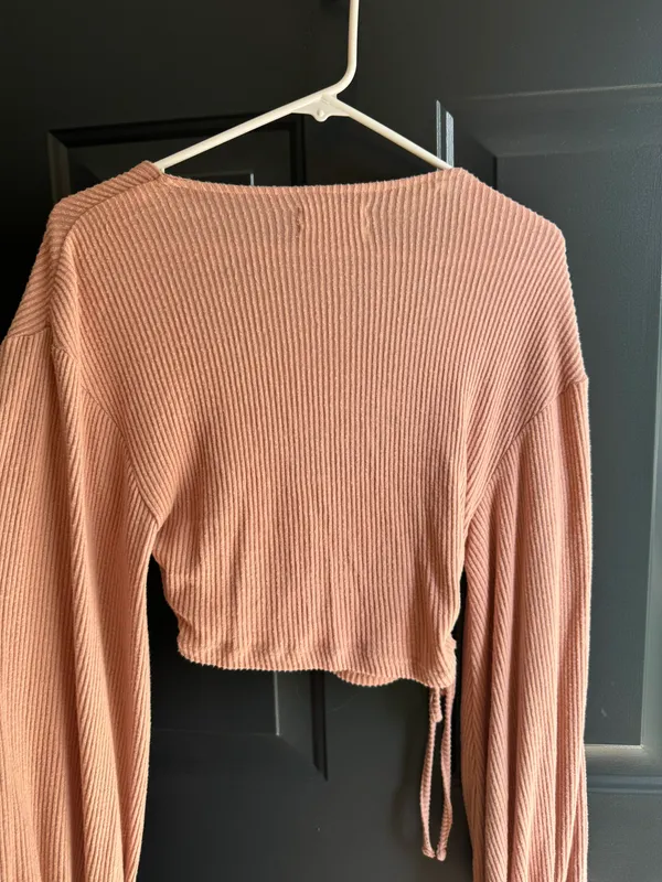 Wrap Front Sweater - Image 3