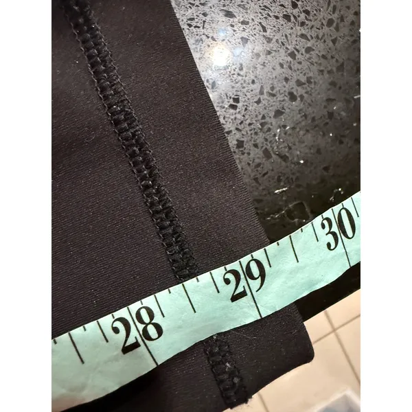 Lululemon wunder crop Leggings Black Women's‎ Size 4 - Image 6