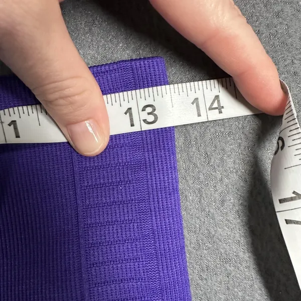 Gymshark Leggings Womens Medium Purple High Rise Seamless Ventilated Ankle - Image 9