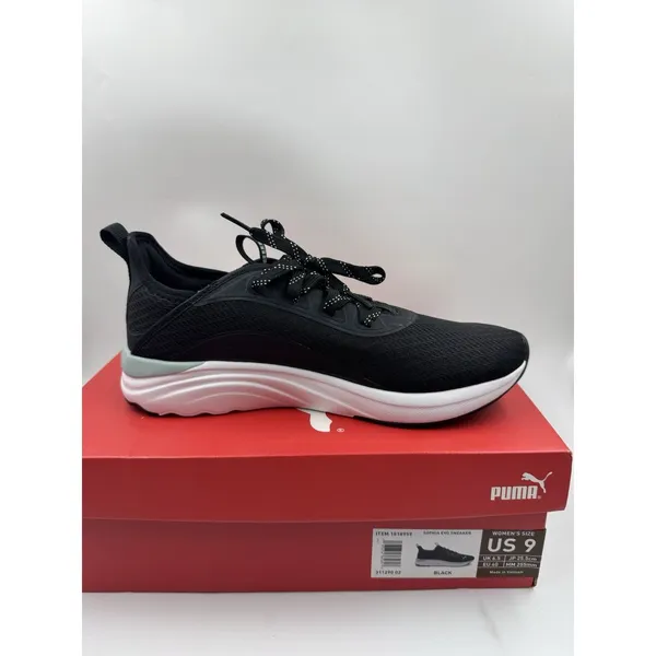 PUMA Sophia EVO Women’s Softride Running Walking Lightweight Sneaker Black Sz 9 - Image 12
