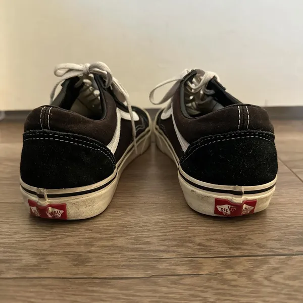 Vans Black and White sneakers - Image 4