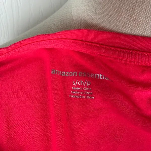 Amazon essential pink workout tshirt - Image 3