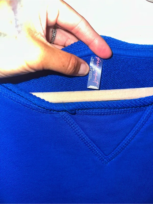 NWOT FREE PEOPLE Movement Cruise Tee- Steller Blue $98 - Image 10
