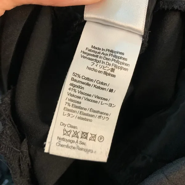 J.Crew Cameron Slim Crop Pant Black Four-Season Stretch H5532‎ Womens 4 - Image 5