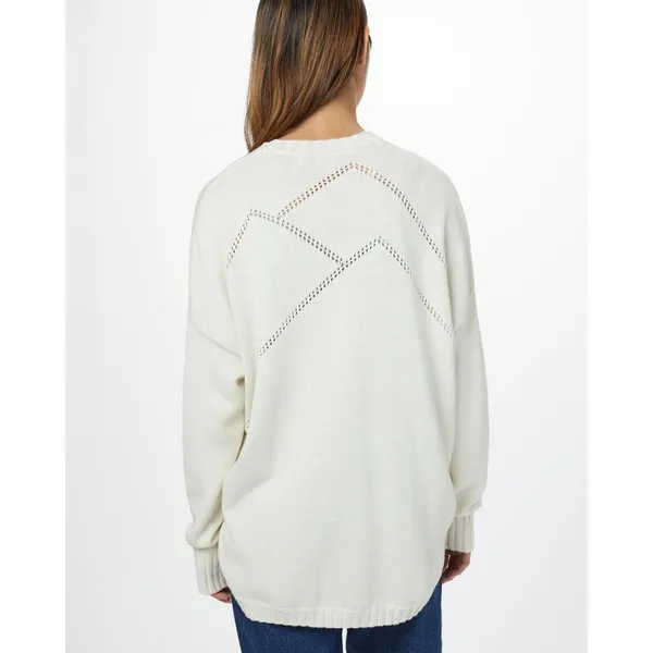 Tentree Anoba Cardigan Ivory Size Large - Image 2