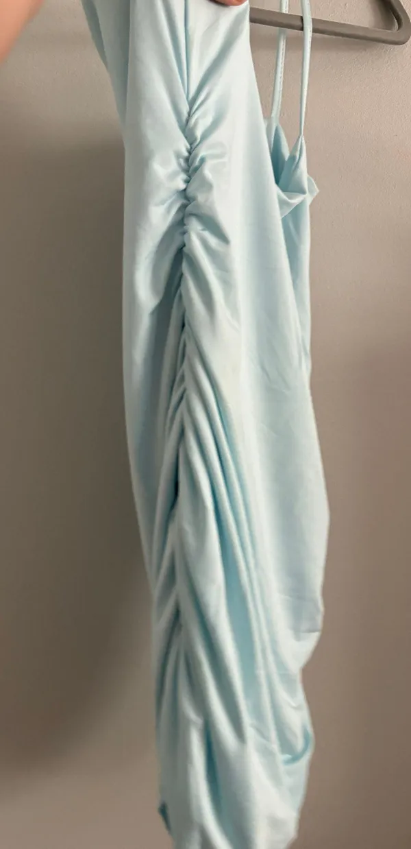 Light Blue Mini Dress - Image 3