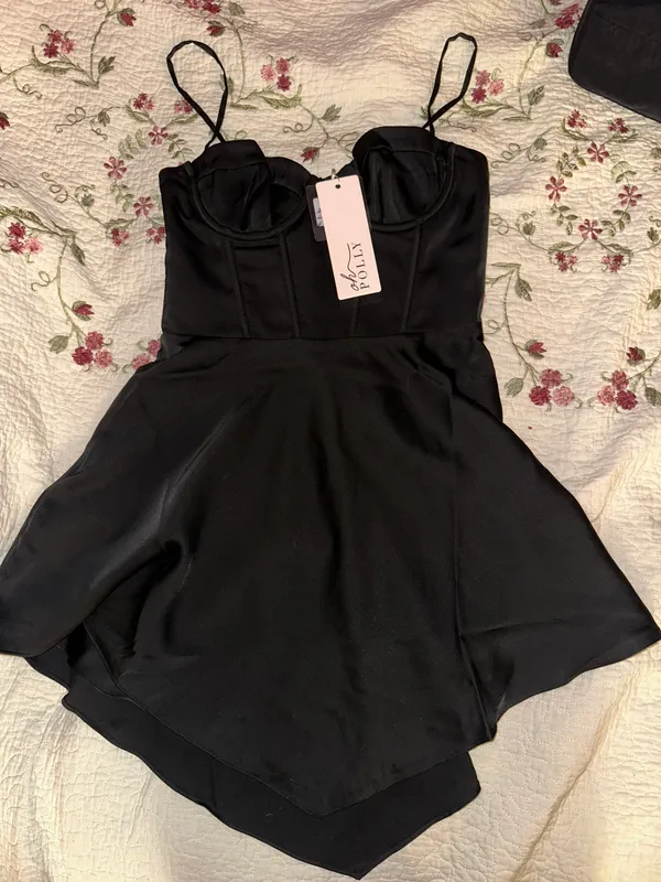 Asymmetrical Corset Dress - Image 3