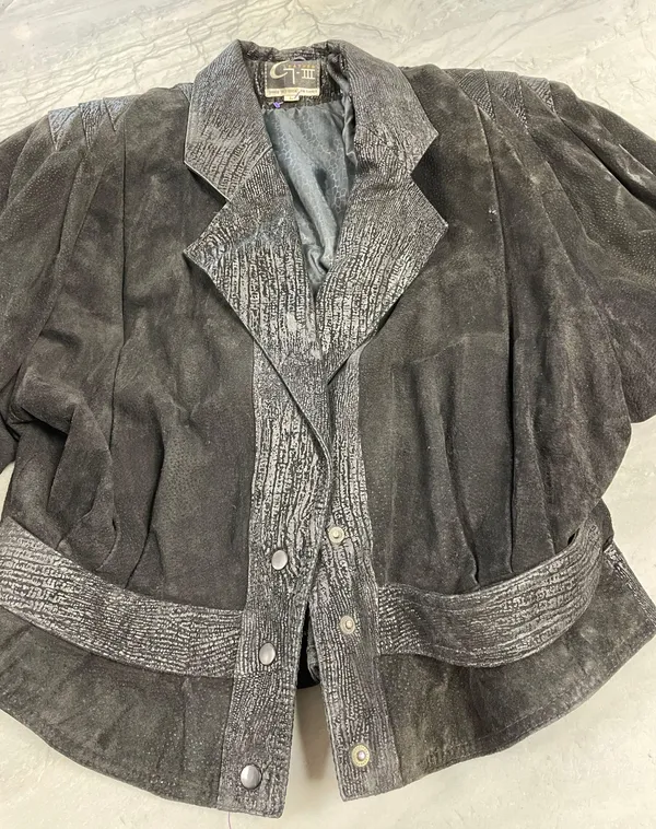 Rare Vintage 80’s Jacket Black Size L - Image 3