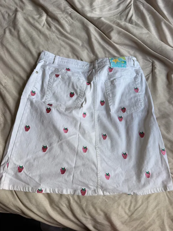 Lilly Pulitzer Vintage Jean Skirt - Image 3