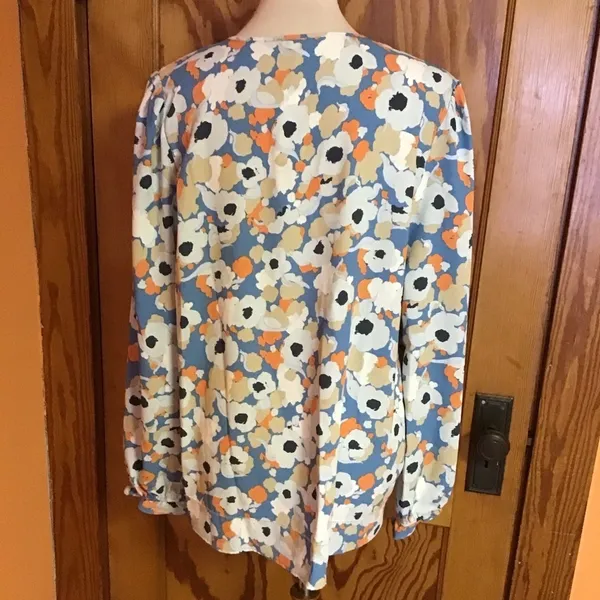 Joie Limited Edition Floral Fields Peasant Top Large NWT - Image 11
