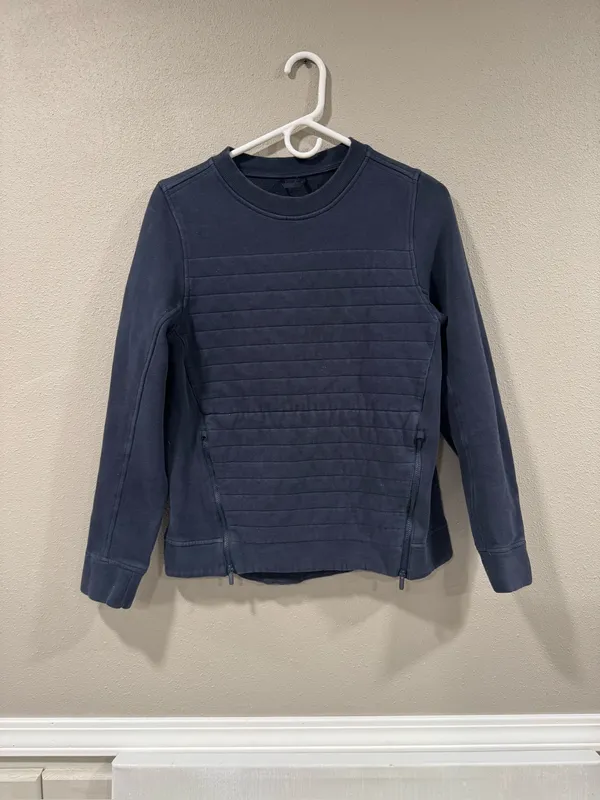 Lululemon Fleece Be True Crew InkWell Size 4 - Image 2