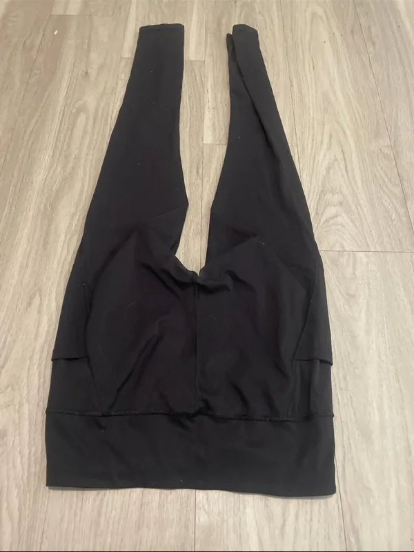 High-Rise Black Women's Leggings - Image 3