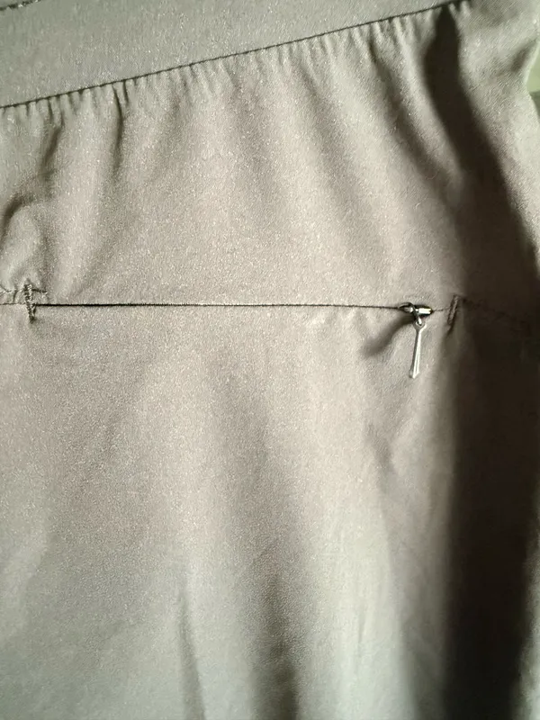 Womens Nike Flex Bliss Luxe 7/8 Training Pants Dark Smoke Gray - Image 5
