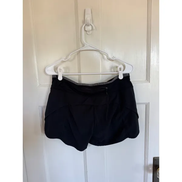 Lululemon black running shorts size 8 - Image 3