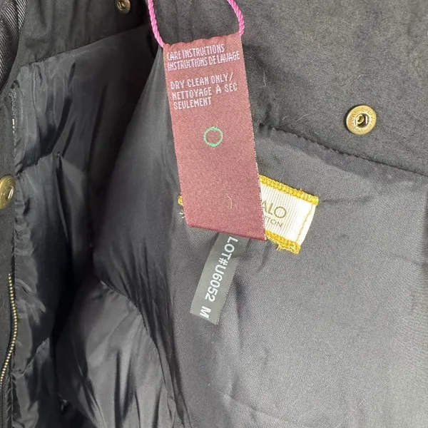 NWT Buffalo David‎ Bitton Down Parka Women's S Black Hooded Winter Coat - Image 7