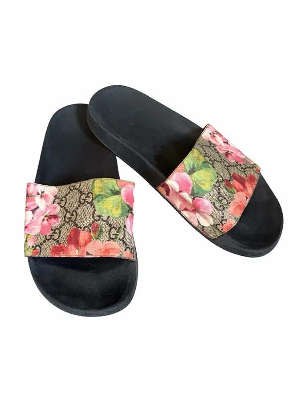 GUCCI Floral GG Bloom Slides 36 - Image 2