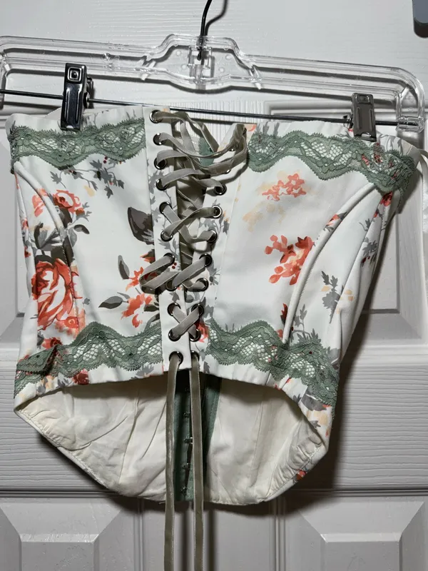 Princess Polly Top Corset Floral - Image 3