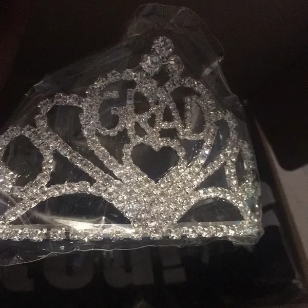 Graduation Rhinestone Crown & Sash - Image 5