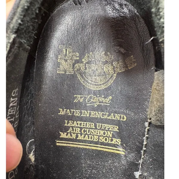 Vintage Dr. Martens Women's‎ Mary Janes Double Buckle Leather Shoes Rare Style 5 - Image 12