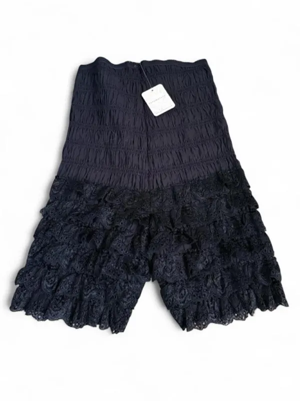 Free people black lace bloomers - Image 3