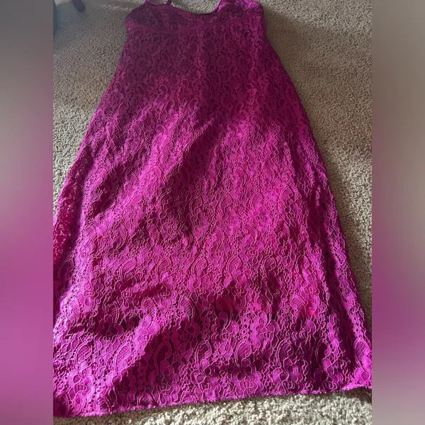 Lulus lace pink medium dress‎ - Image 2