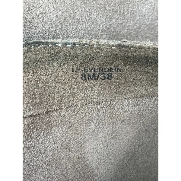 Lucky Brand Eadon Women's Suede Round Toe Block Heel Knee High Slouch Boots 8 - Image 7