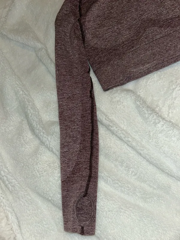 Flex Gymshark Cropped Long Sleeve Crop Top - Image 10