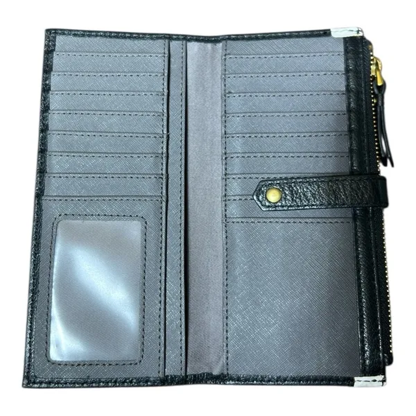 Fossil Keely Tab Black & White Wallet SL7217 - Image 3