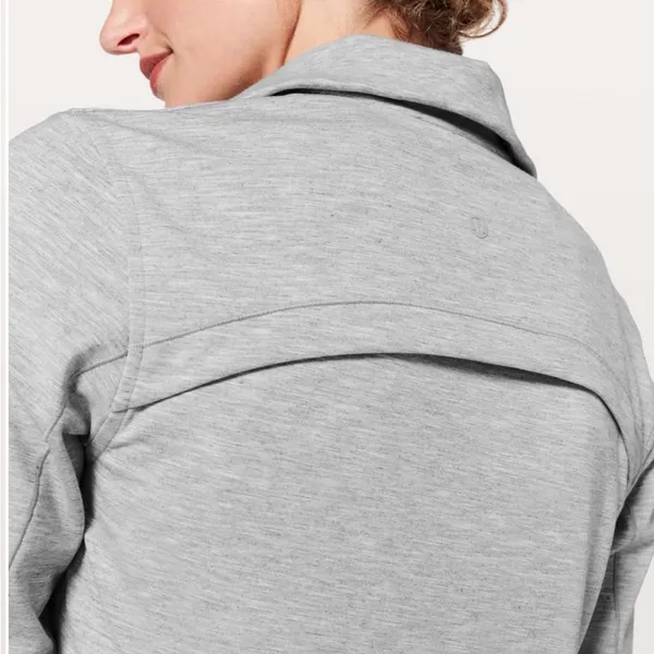 Lululemon • Gather Up Jacket Heathered Power Grey / Sea Salt - Image 3