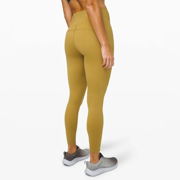 Lululemon Fast and Free Tight II 25” Nulux Grape‎ Leaf Leggings Women’s Size 8 - Image 2
