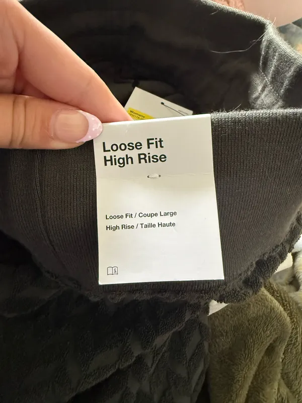 Nike Pants Loose Fit Green High-Rise - Image 4